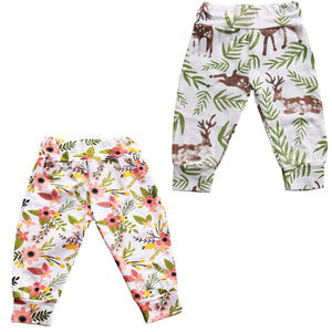 Floral Baby Girl Pants