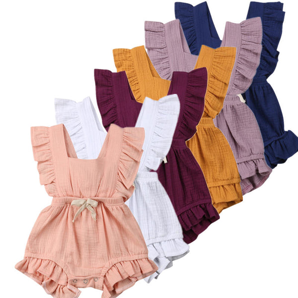 Ruffle Baby Girl Bodysuit