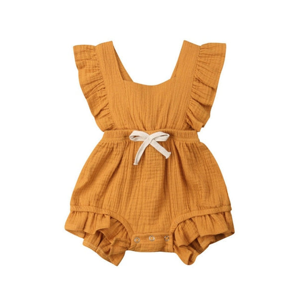 Ruffle Baby Girl Bodysuit