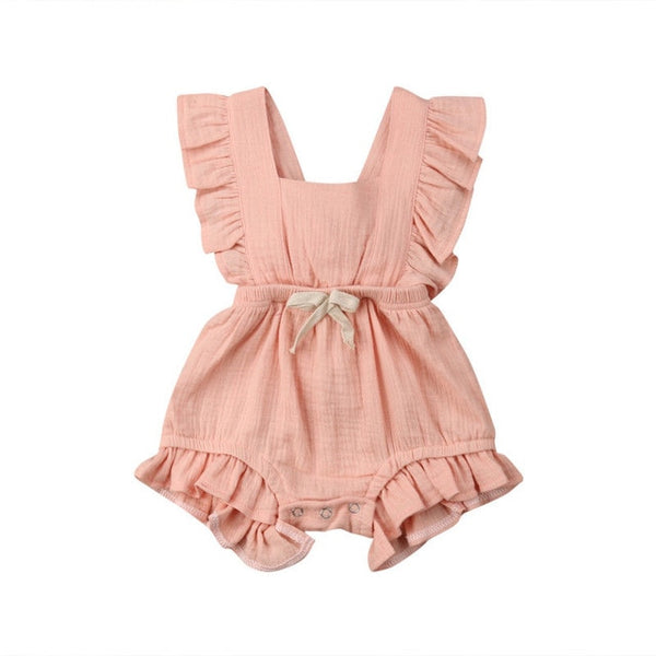 Ruffle Baby Girl Bodysuit