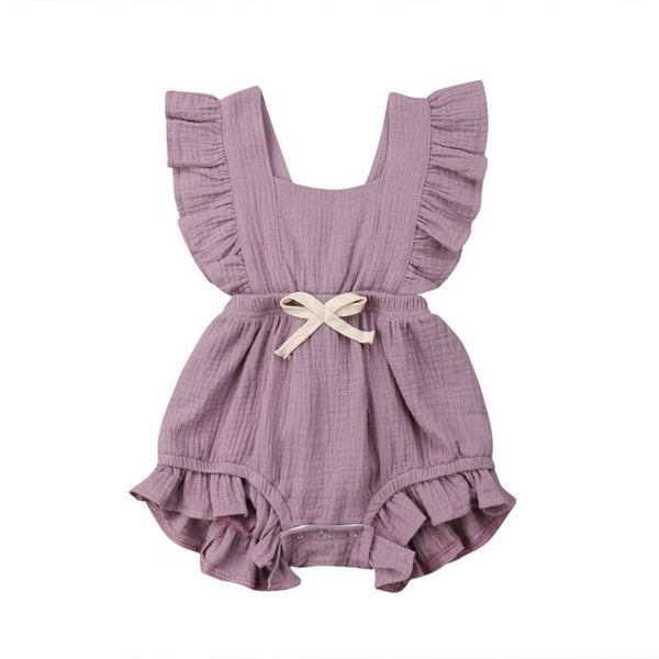 Ruffle Baby Girl Bodysuit