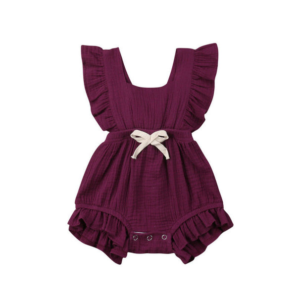 Ruffle Baby Girl Bodysuit