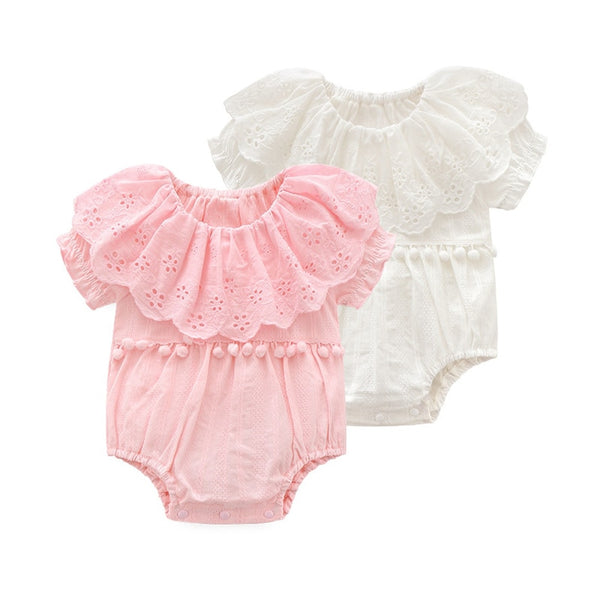 Short Sleeve Baby Girl Bodysuit