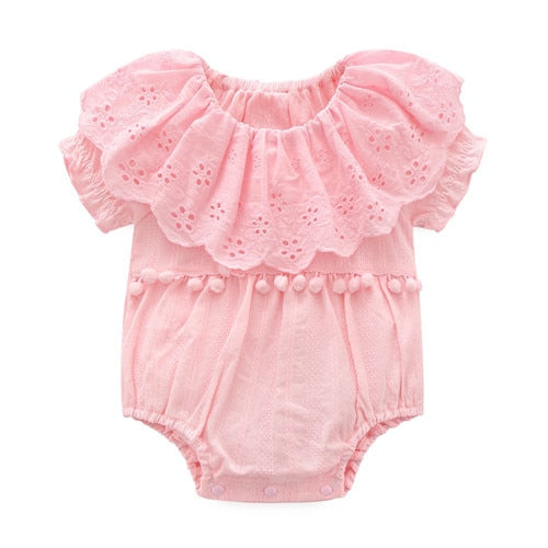 Short Sleeve Baby Girl Bodysuit