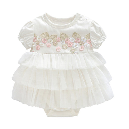 Floral Infant Baby Girl Bodysuit