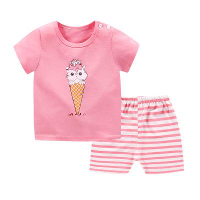 Grey Dogs Pattern Baby Boy Clothing Sets