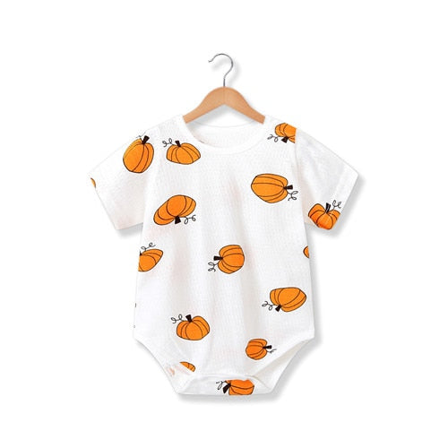 Short Sleeve Cotton Baby Bodysuit