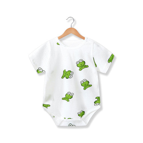 Short Sleeve Cotton Baby Bodysuit