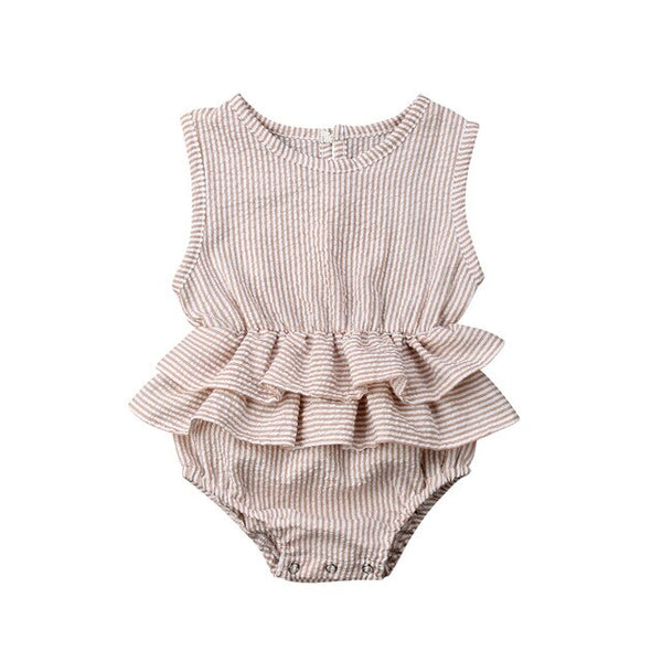Sleeveless Baby Girl Bodysuit