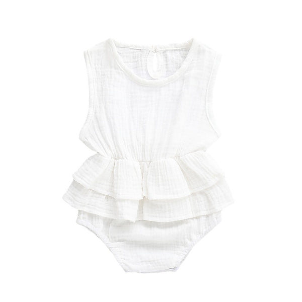 Sleeveless Baby Girl Bodysuit
