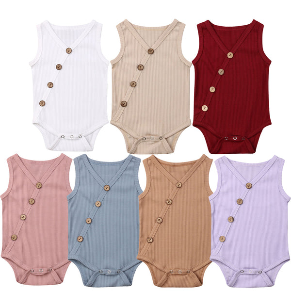 Sleeveless Baby Bodysuit