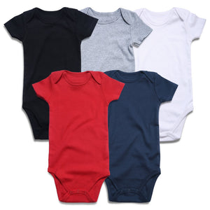 5PCS/lot Baby Unisex Bodysuits